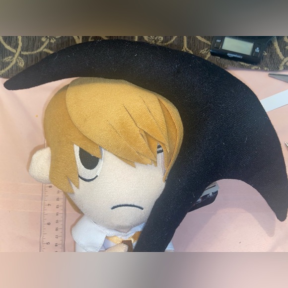Toys Very Rare 14 Light Yagami Death Note Plush Holding Scythe With